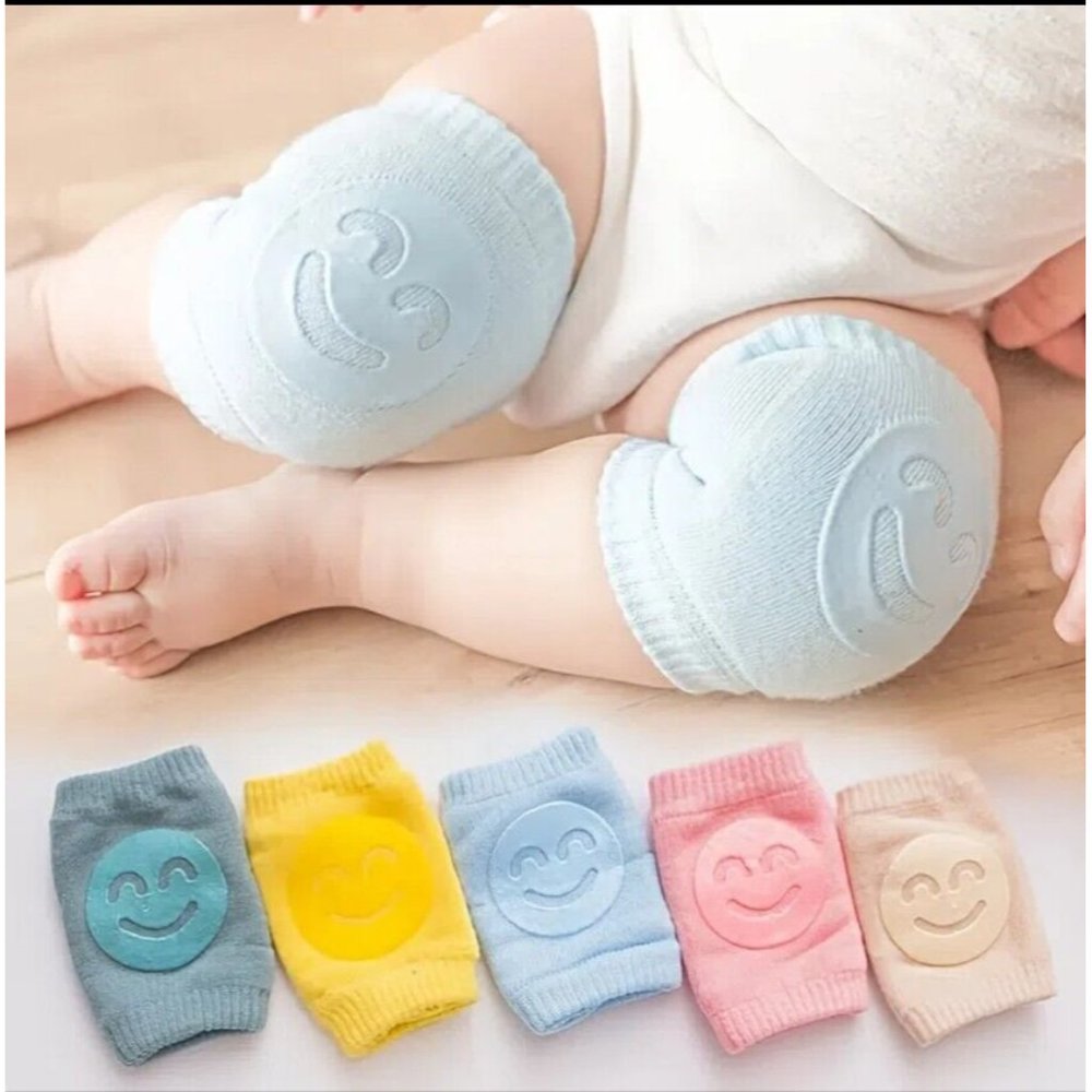 Baby Crawling Anti-Slip Knee Pads Toddlers Adjustable Soft Safety Protector US
